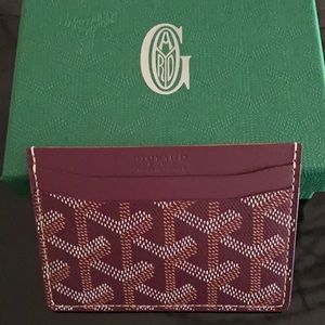 Goyard card holder